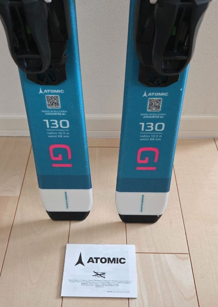 美品・アトミックATOMIC【スキー板・ビンディング・ストック】ホルダ－ベルト