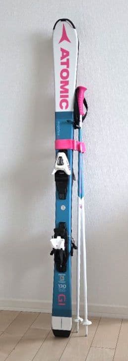 美品・アトミックATOMIC【スキー板・ビンディング・ストック】ホルダ－ベルト