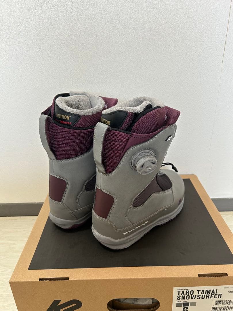 使用わずか　美品　K2 TTスノーボードブーツ　TARO TAMAI 23.0