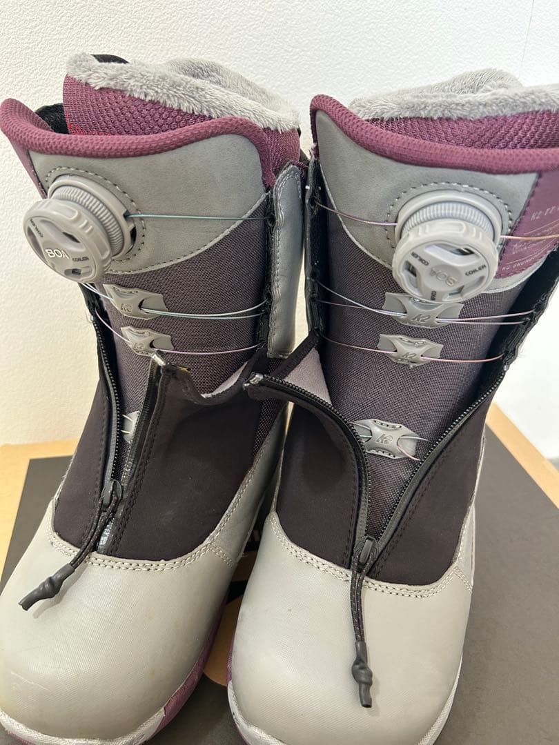 使用わずか　美品　K2 TTスノーボードブーツ　TARO TAMAI 23.0