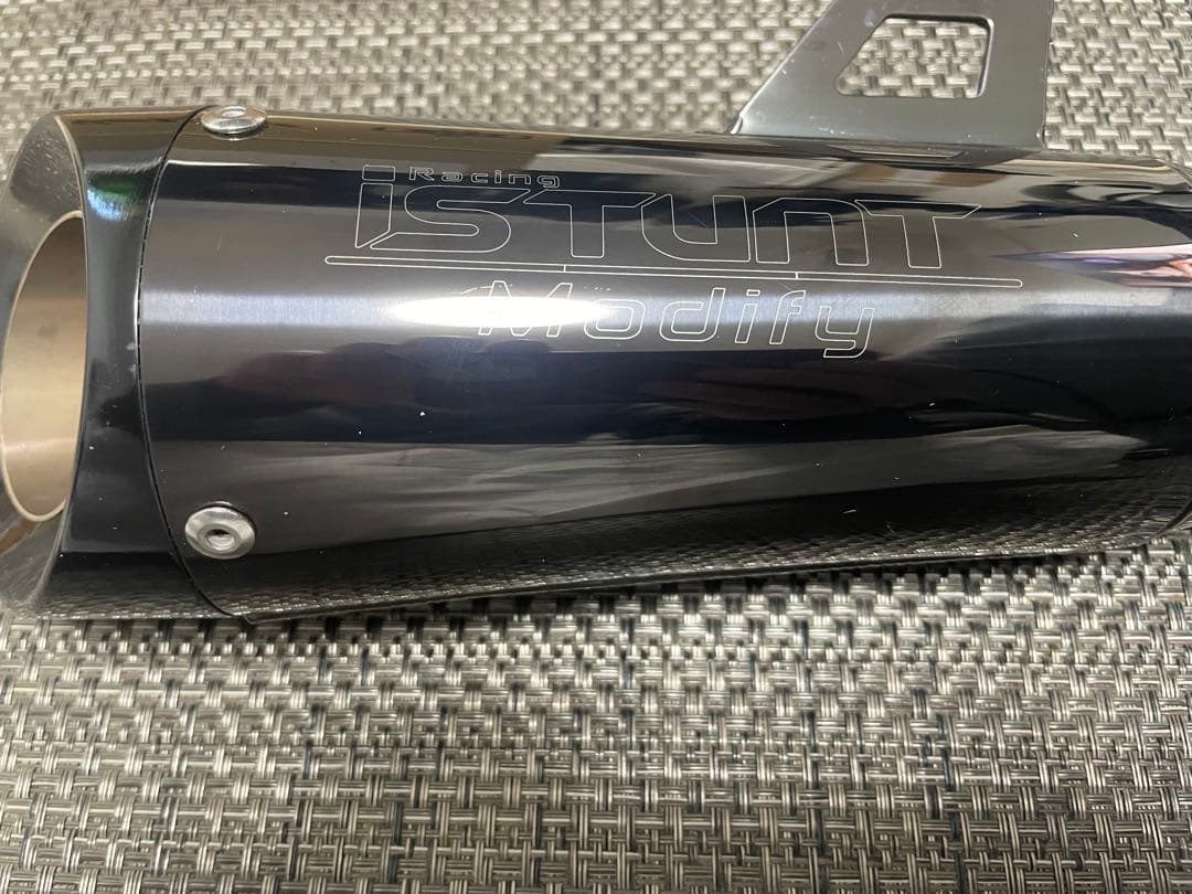 ニンジャ250 400　ISTUNT Modify ブラック 汎用マフラー