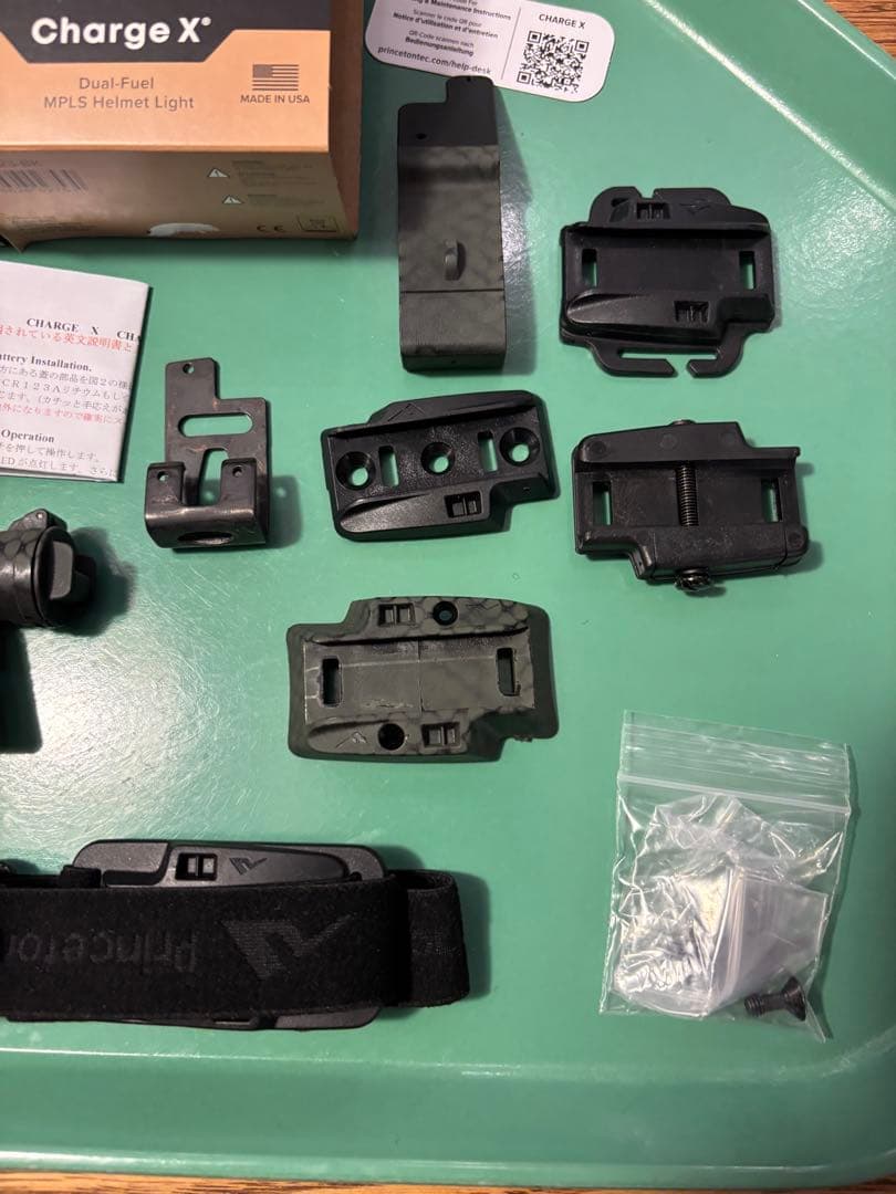 ウ*ー様 実物 Princeton Tec Charge X プリンストンテック