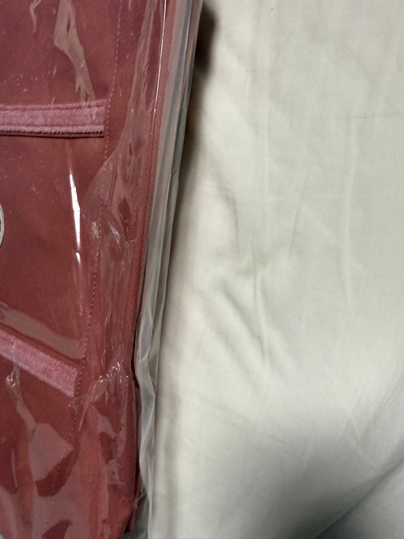 新品未開封　オールドテディガール ワッペントートバッグ ピンク(大)