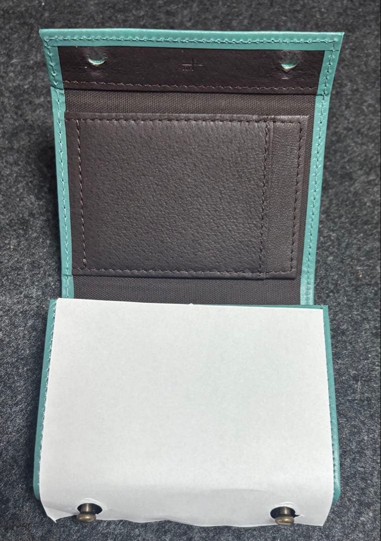 [新品未使用/現在色]エムピウ ミッレフォッリエP25 ターコイズブルーxチョコ