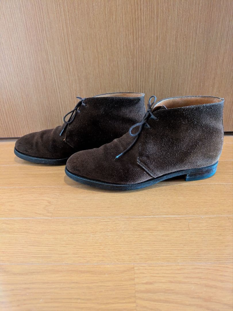 ヨ*ウ様 Crockett&Jones CHERTSEYチャッカブーツ ブラウン