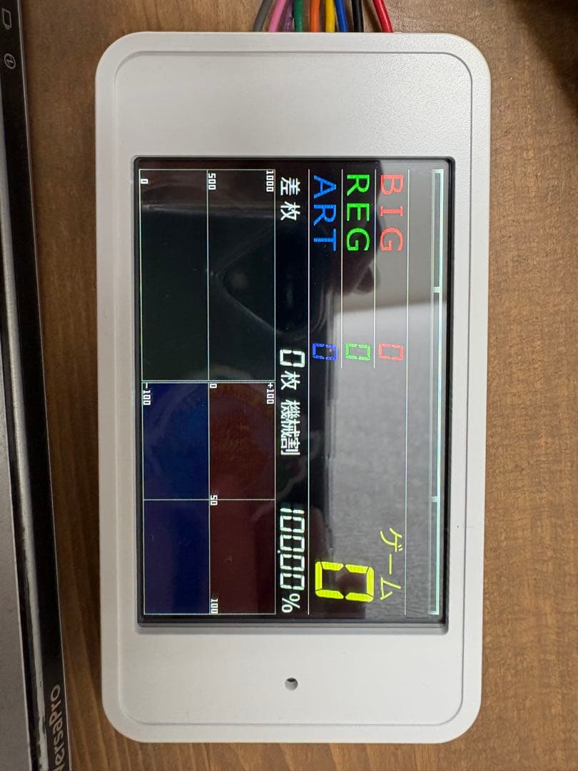 タッチカウンター2 白　データカウンター　スロット用