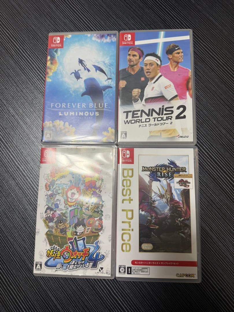 モンスターハンターサンブレイクなどSwitchソフトまとめ売り