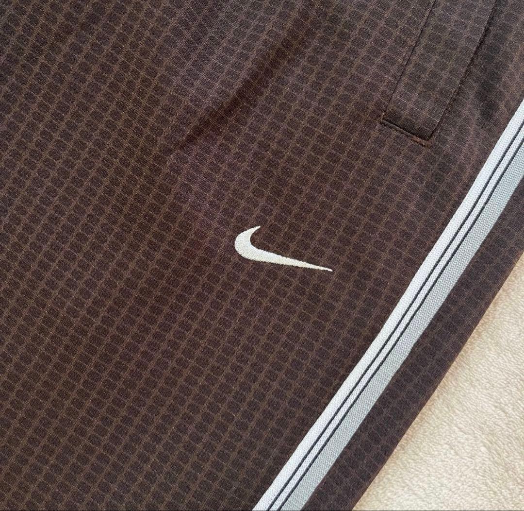 【希少】00s Nike ナイキ ジャージ セットアップ ブラウン Lサイズ