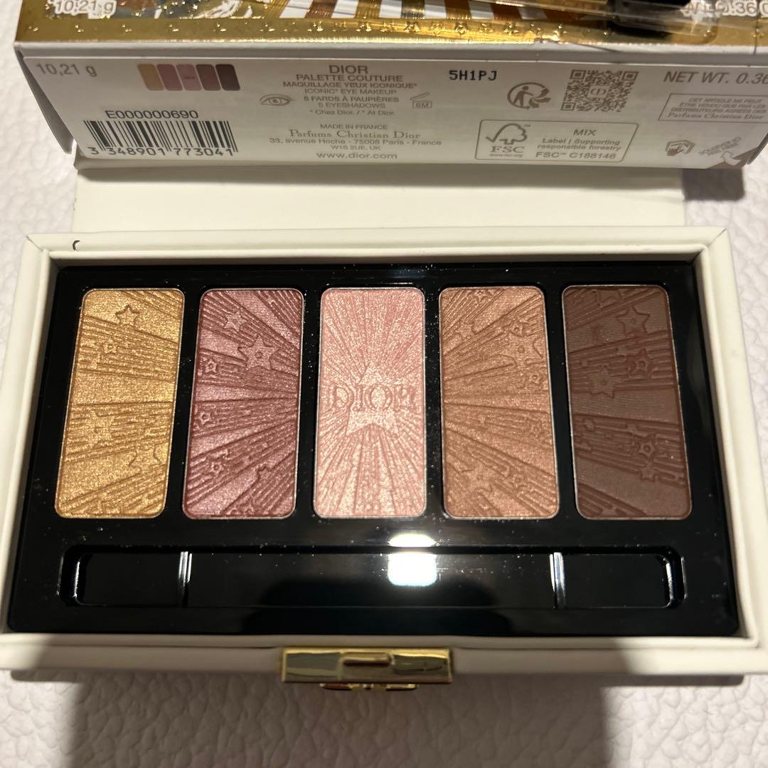 Dior クチュールアイシャドウパレット 箱付き クリスマスホリデー ブラウン