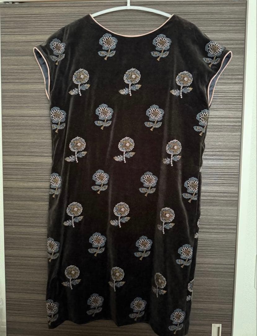 ミナペルホネン　ワンピース　サイズ３８　cham