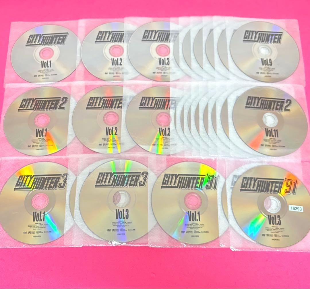 CITY HUNTER シティーハンター 1期～4期 DVD 全26巻 レンタル