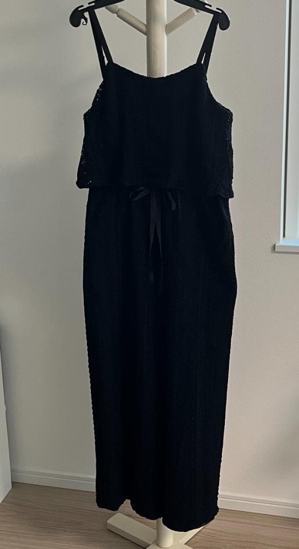 新品未使用　レースキャミロンパース