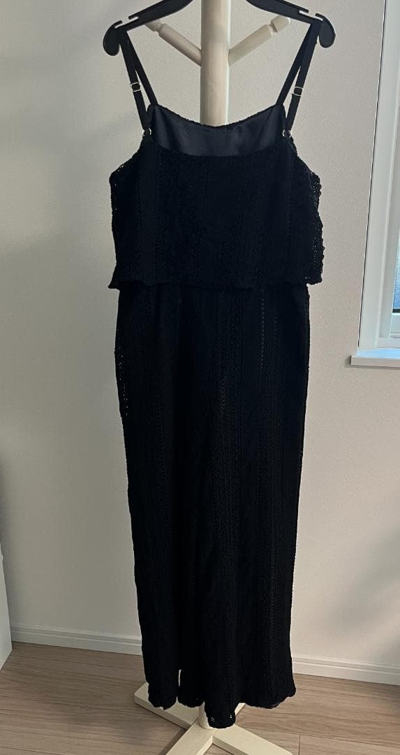 新品未使用　レースキャミロンパース