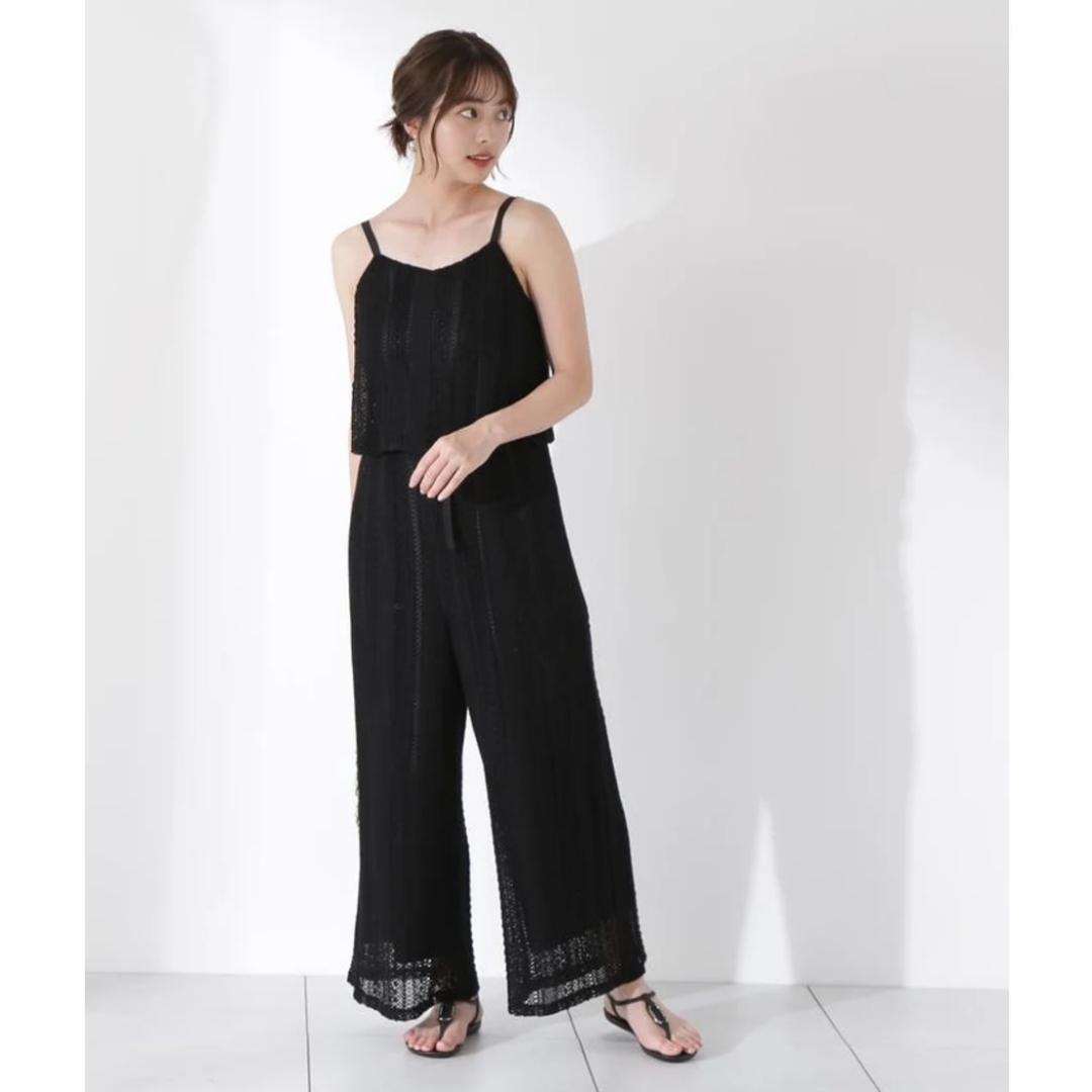 新品未使用　レースキャミロンパース