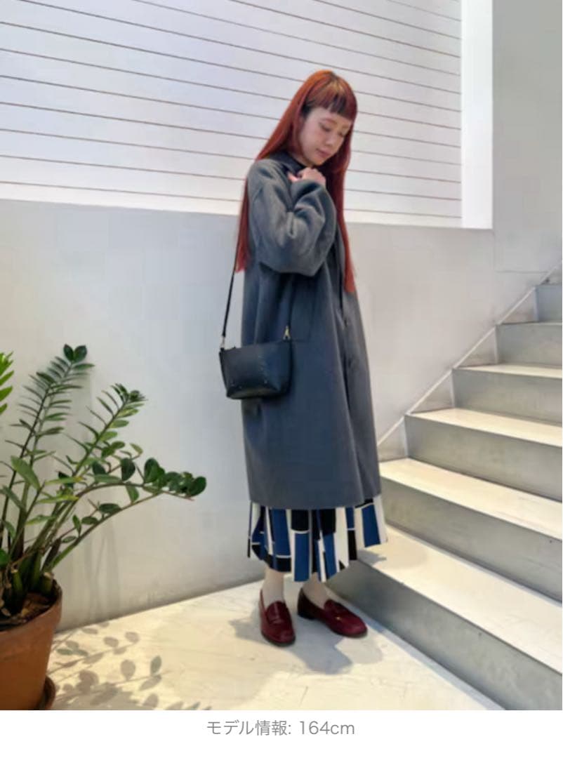 美品　marimekko ウールコート