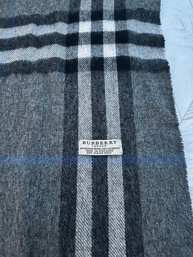 バーバリー BURBERRY マフラー ウール・カシミヤ チェック