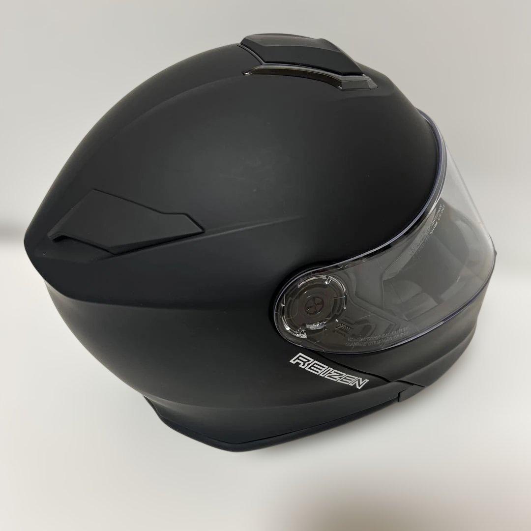 リード工業 REIZEN レイゼン システムヘルメット L マットブラック SG