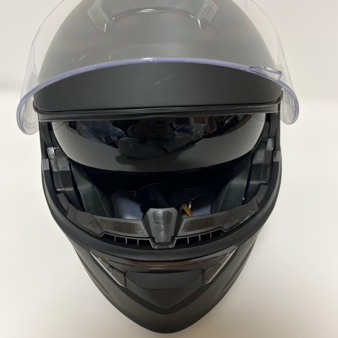 リード工業 REIZEN レイゼン システムヘルメット L マットブラック SG