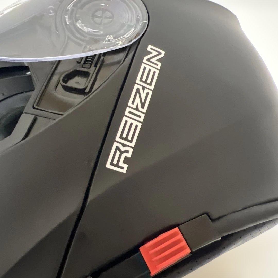 リード工業 REIZEN レイゼン システムヘルメット L マットブラック SG