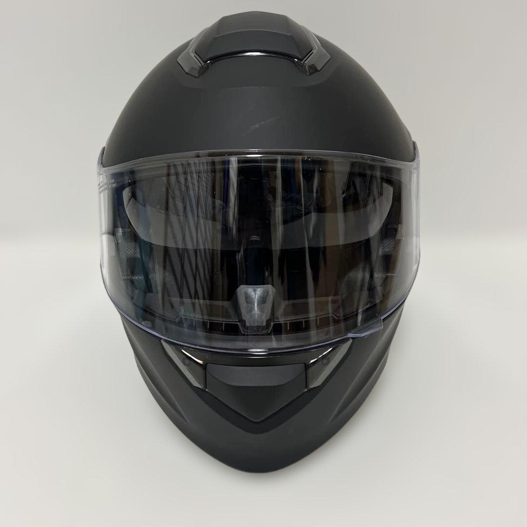 リード工業 REIZEN レイゼン システムヘルメット L マットブラック SG