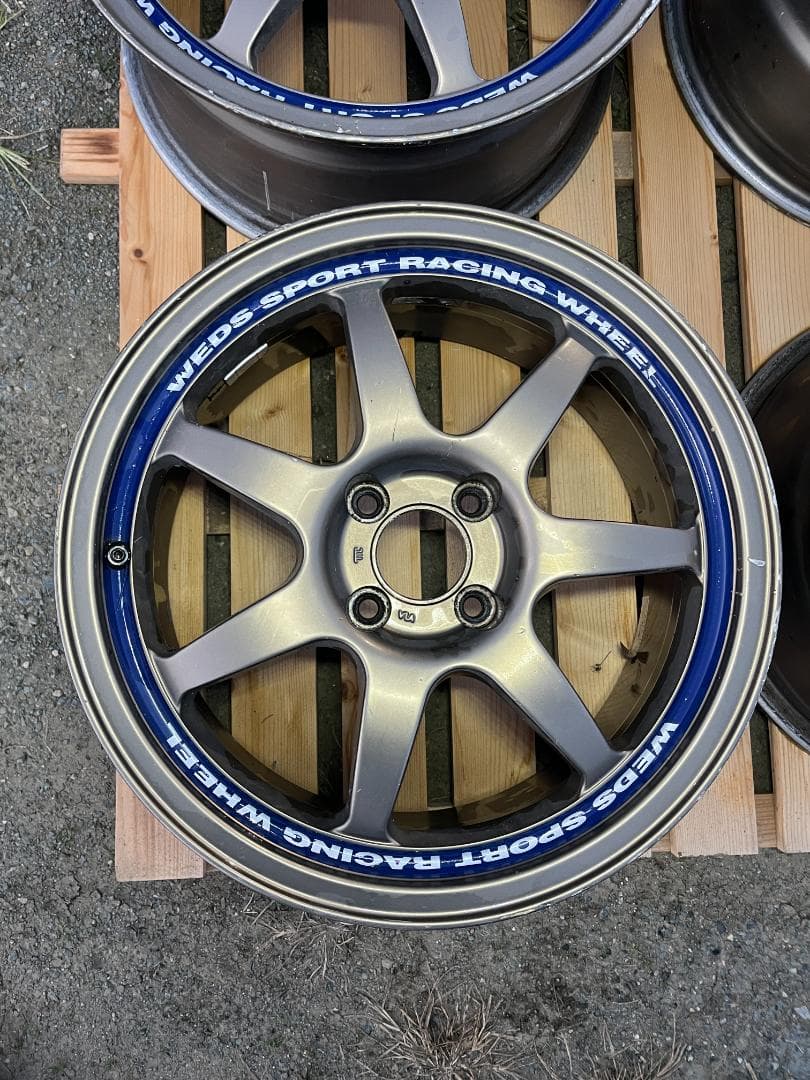 送料込 16インチ 7j 100-4H +36 ウェッズスポーツ SA90 4本