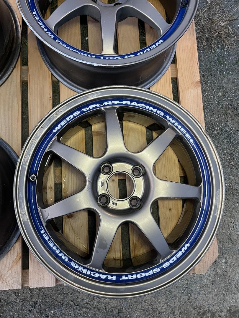 送料込 16インチ 7j 100-4H +36 ウェッズスポーツ SA90 4本