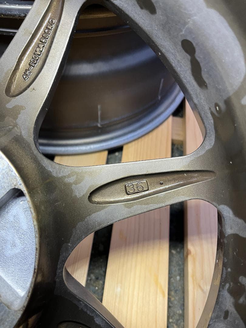 送料込 16インチ 7j 100-4H +36 ウェッズスポーツ SA90 4本