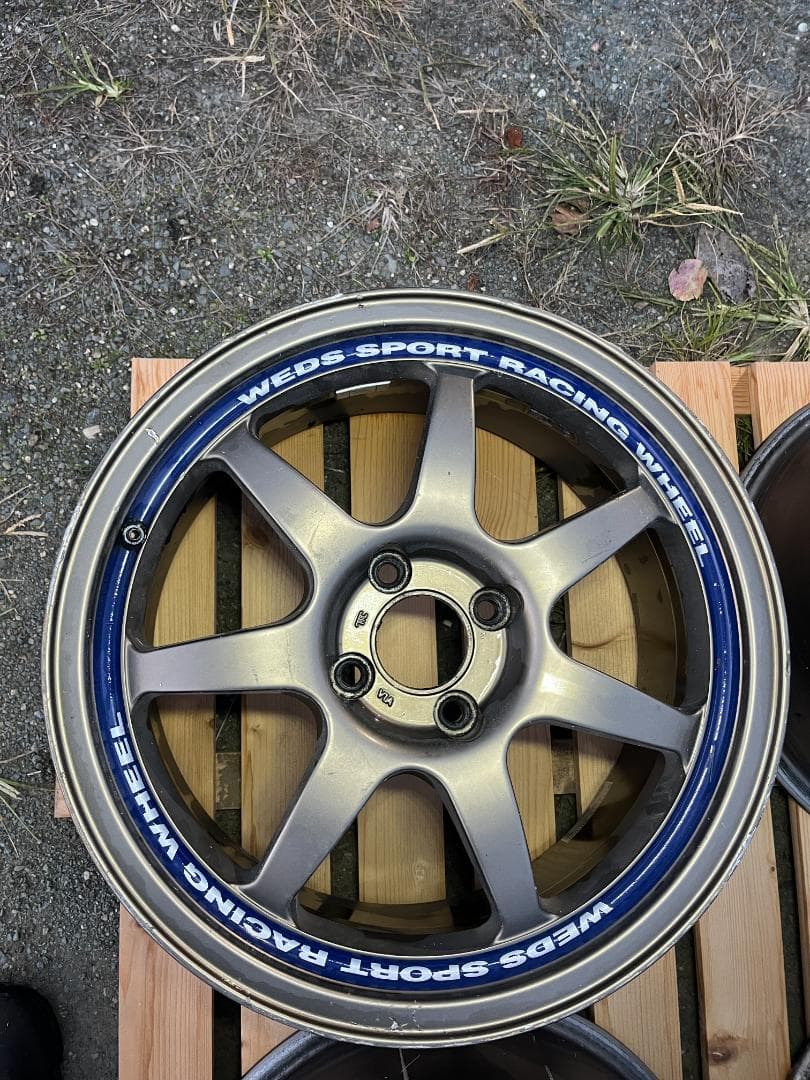 送料込 16インチ 7j 100-4H +36 ウェッズスポーツ SA90 4本