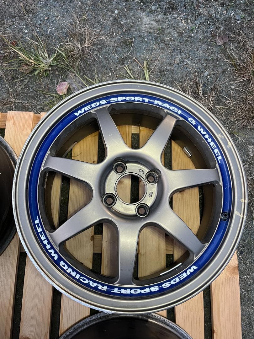 送料込 16インチ 7j 100-4H +36 ウェッズスポーツ SA90 4本
