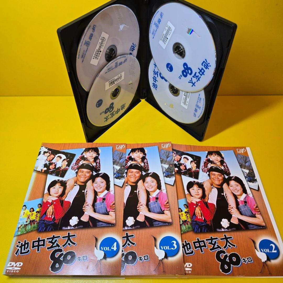 新品ケース交換済み　池中玄太80キロ DVD全4巻 セット