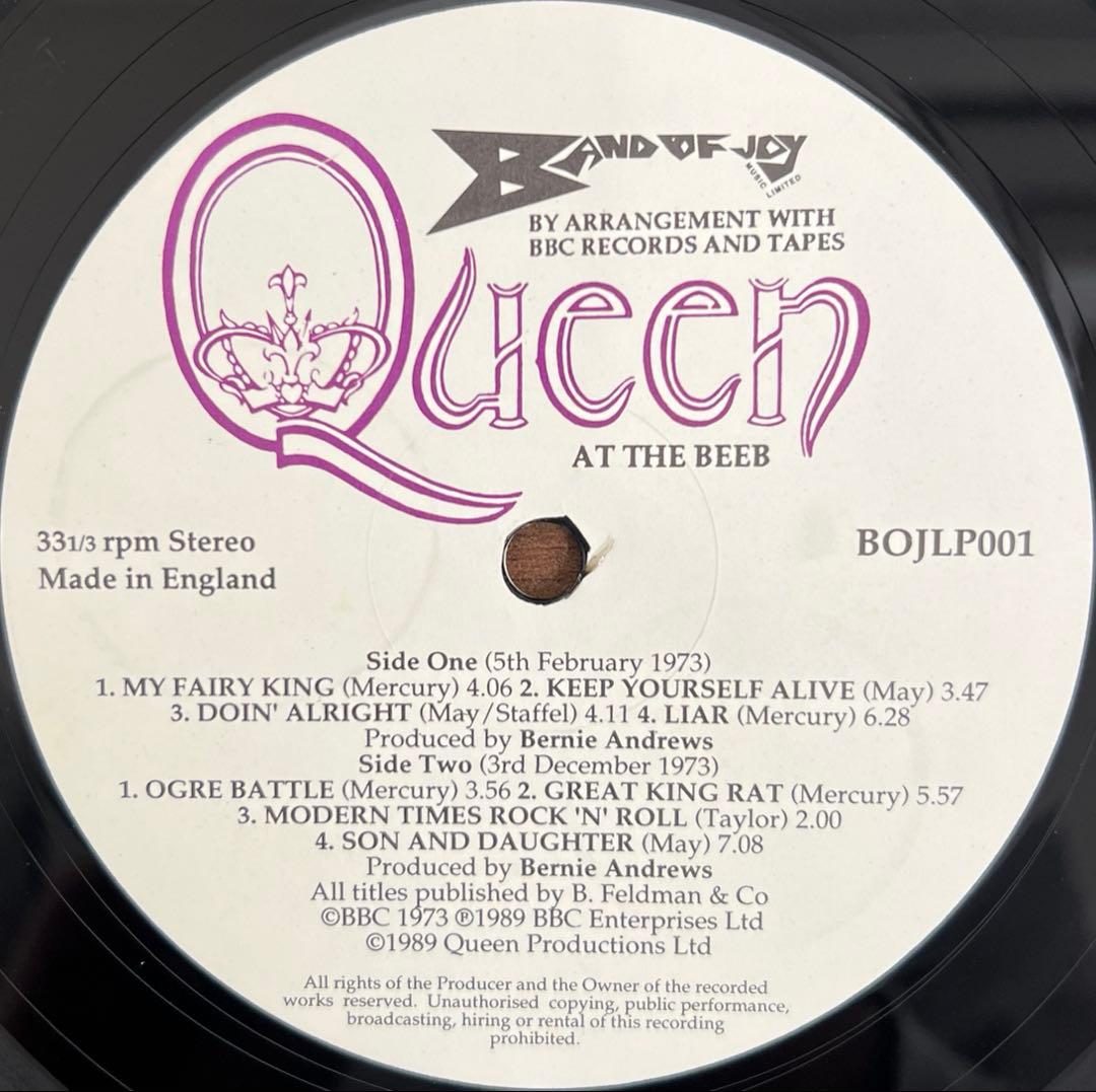 【LP/UK盤】Queen / At The Beeb
