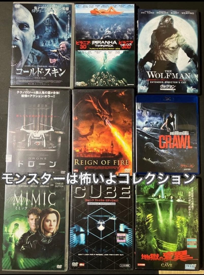 DVD Blu-ray ハロウィン　ミーガン　死霊館　ソウ　好きにオススメ！
