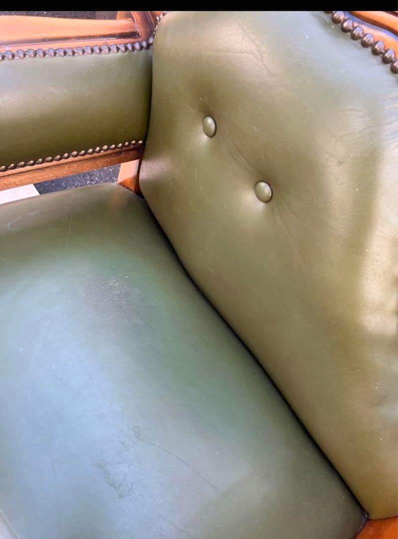 パ*げ様 イタリア　ロココ様式　テレフォンベンチ　猫脚