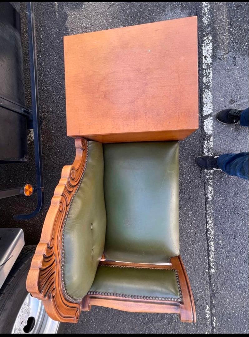 パ*げ様 イタリア　ロココ様式　テレフォンベンチ　猫脚