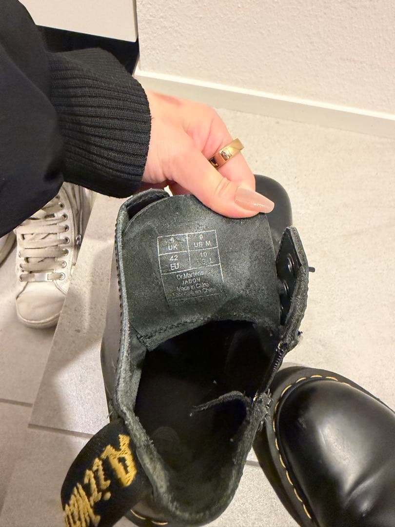 【即日発送可能】ドクターマーチン　ダブルソール　USサイズ9 27cm