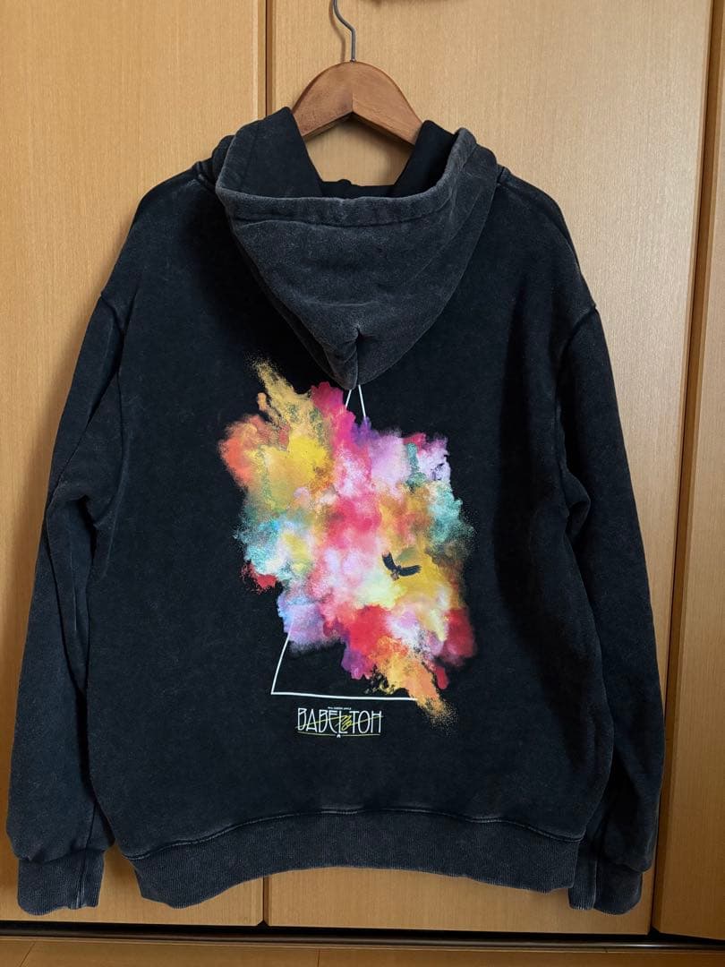 Mrs. GREEN APPLE フーディ ダークグレー