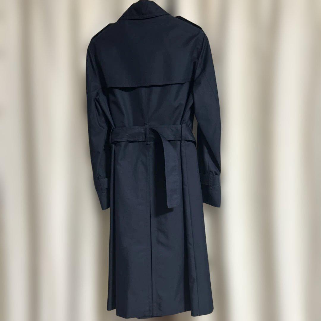 新品タグ付　コーチ　トレンチコート　ロングコート　　ネイビー　M
