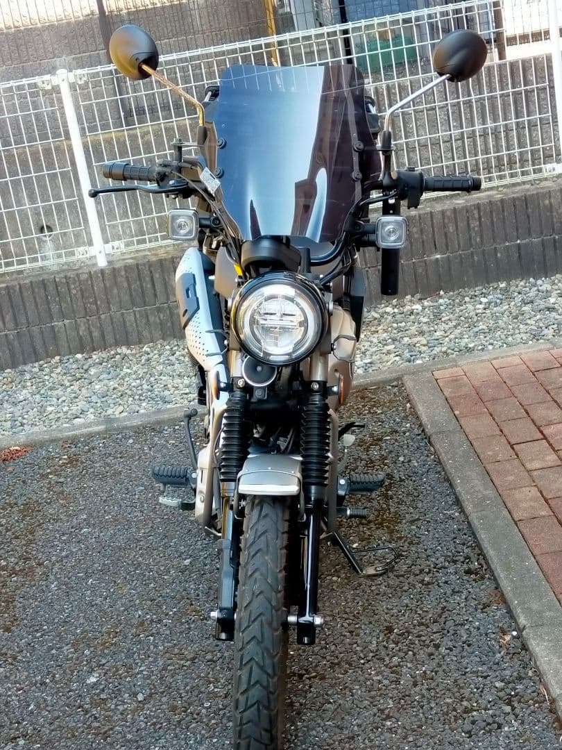 デイトナウインドシールドSSシリーズ　ハンターカブ(せいらん工房ダウンステー)