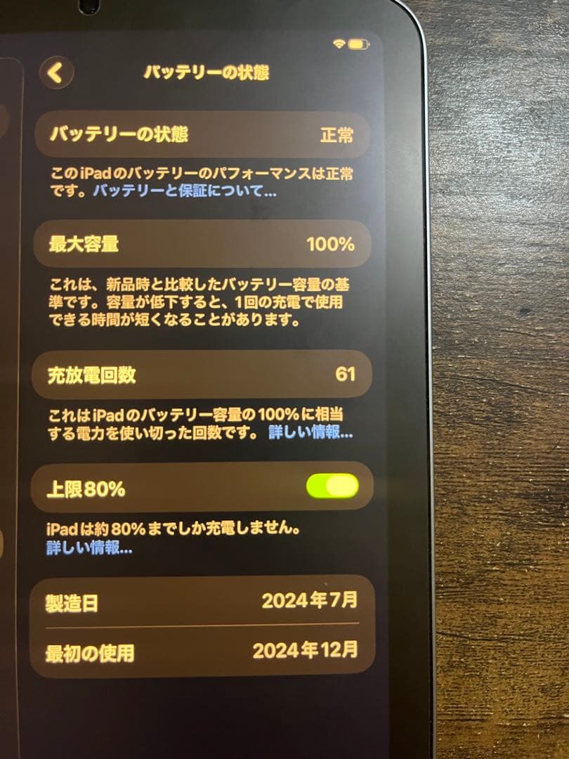 iPad mini A17Pro 第7世代 128GB
