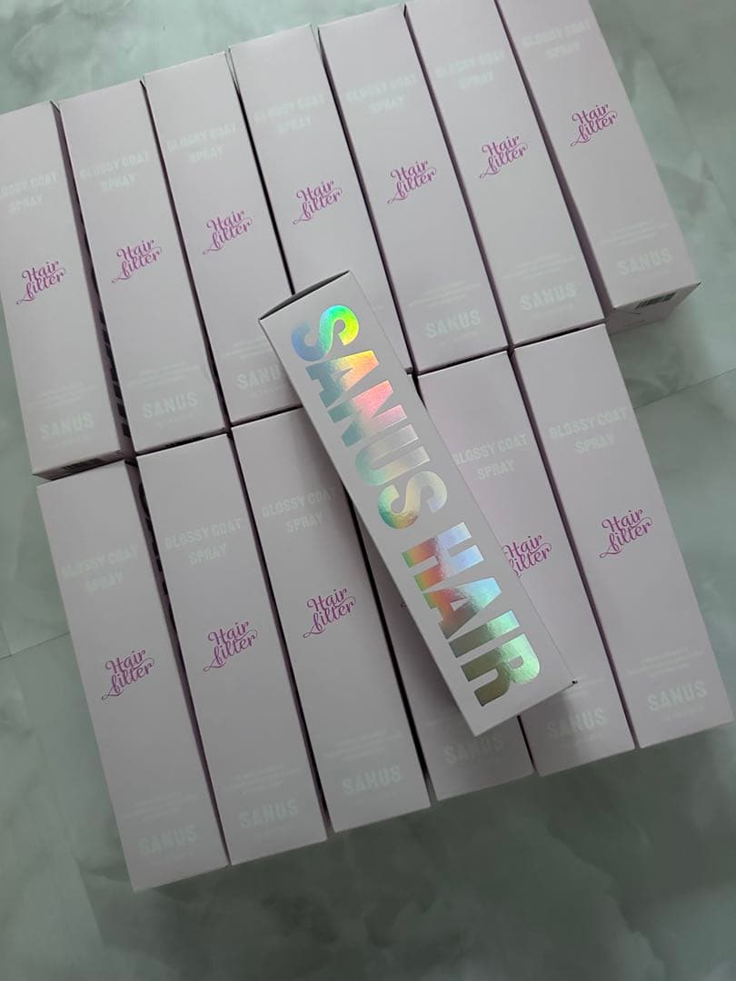 SANUS Glossy Coat Spray ヘアスプレー14個まとめ売り