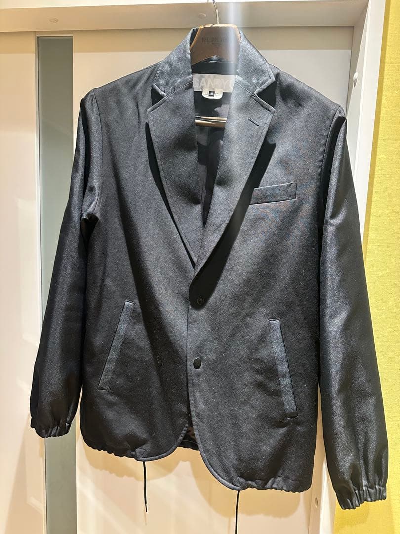 GANRYUガンリュウ 異素材MIXテーラードコーチジャケット　ギャルソン