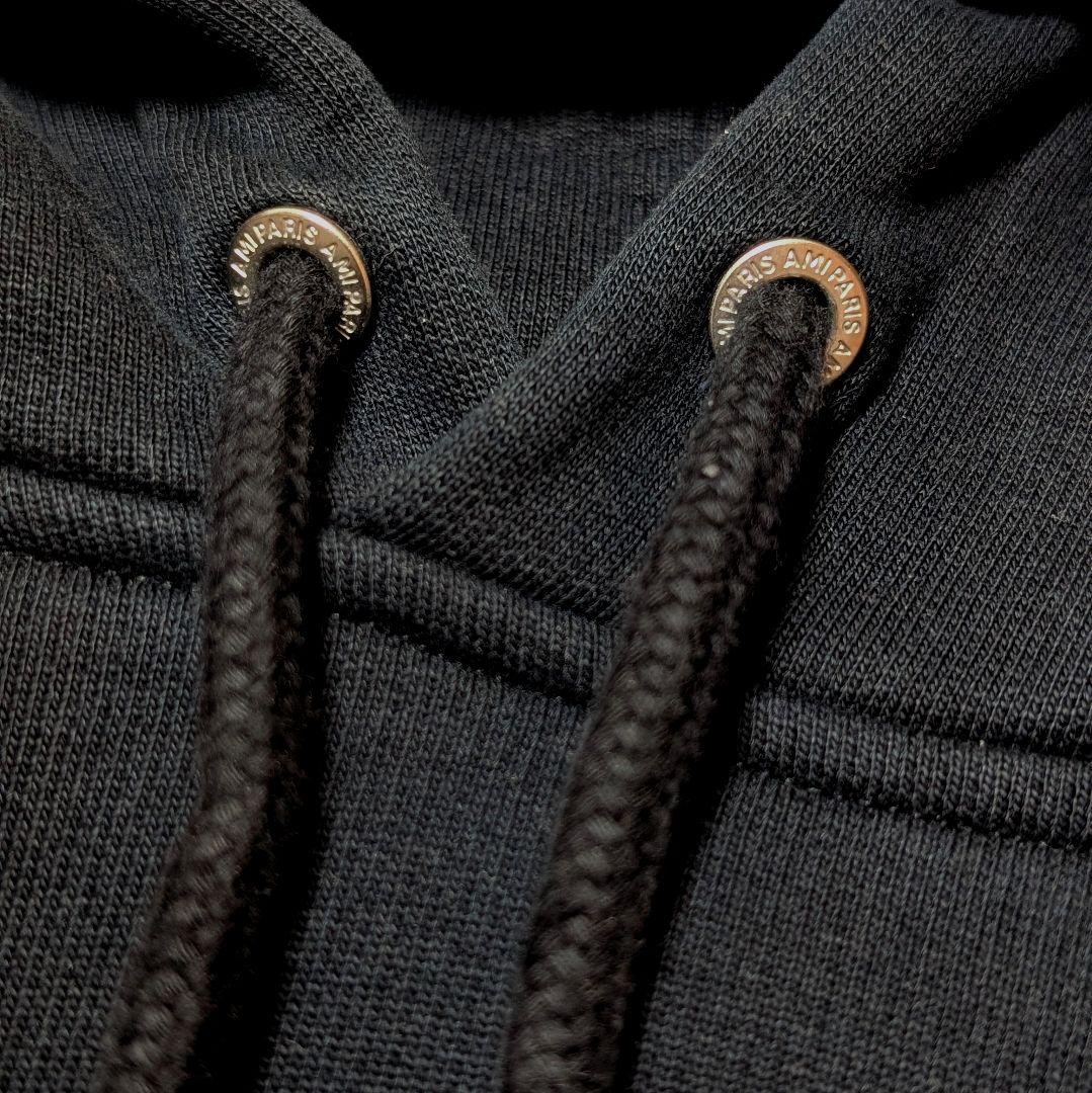 ​【国内正規品】Ami Paris アミパリス パーカー 黒 XXS 美品