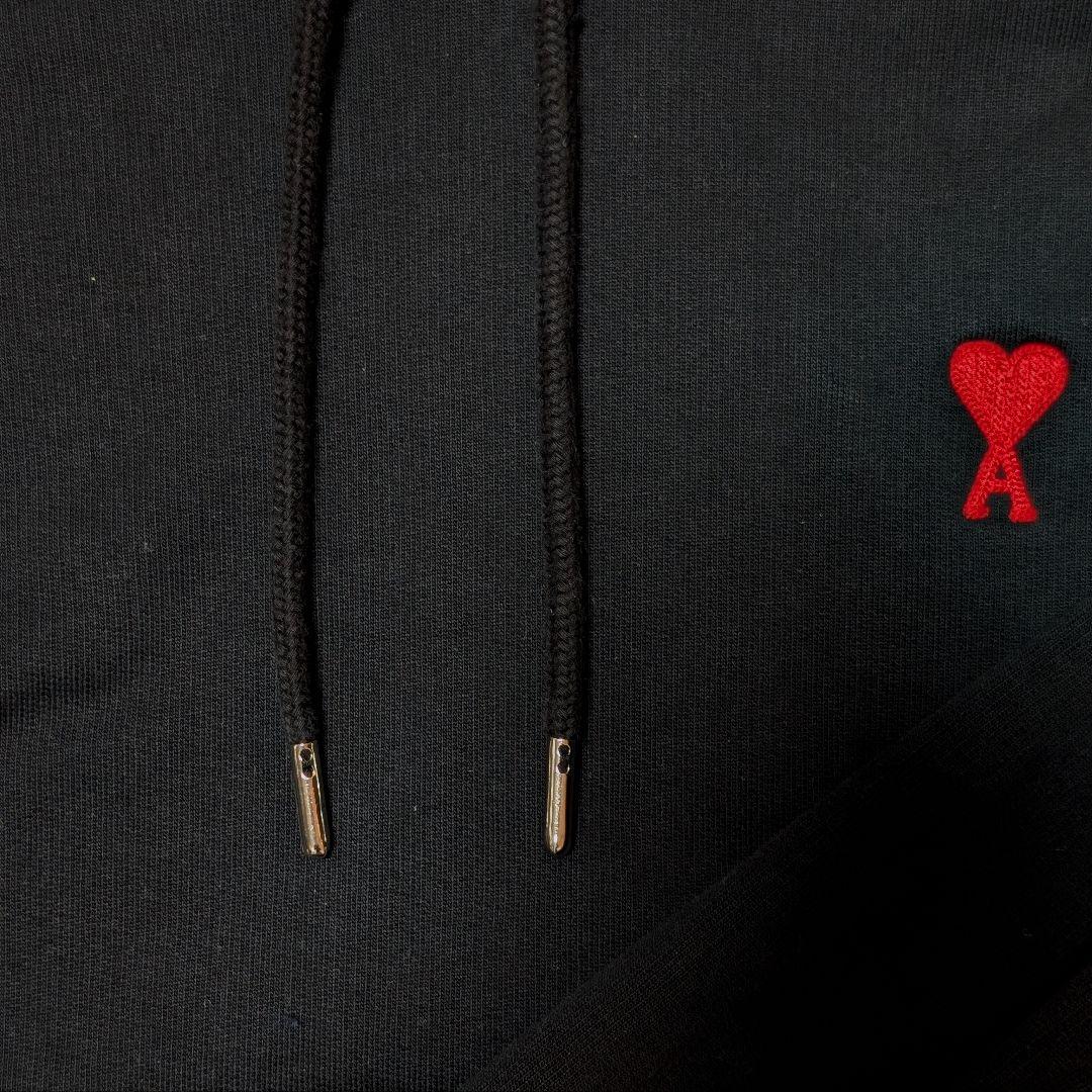 ​【国内正規品】Ami Paris アミパリス パーカー 黒 XXS 美品