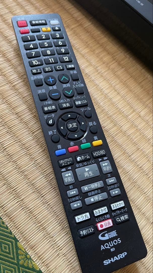 SHARP ブルーレイレコーダー 2B-C10EW1
