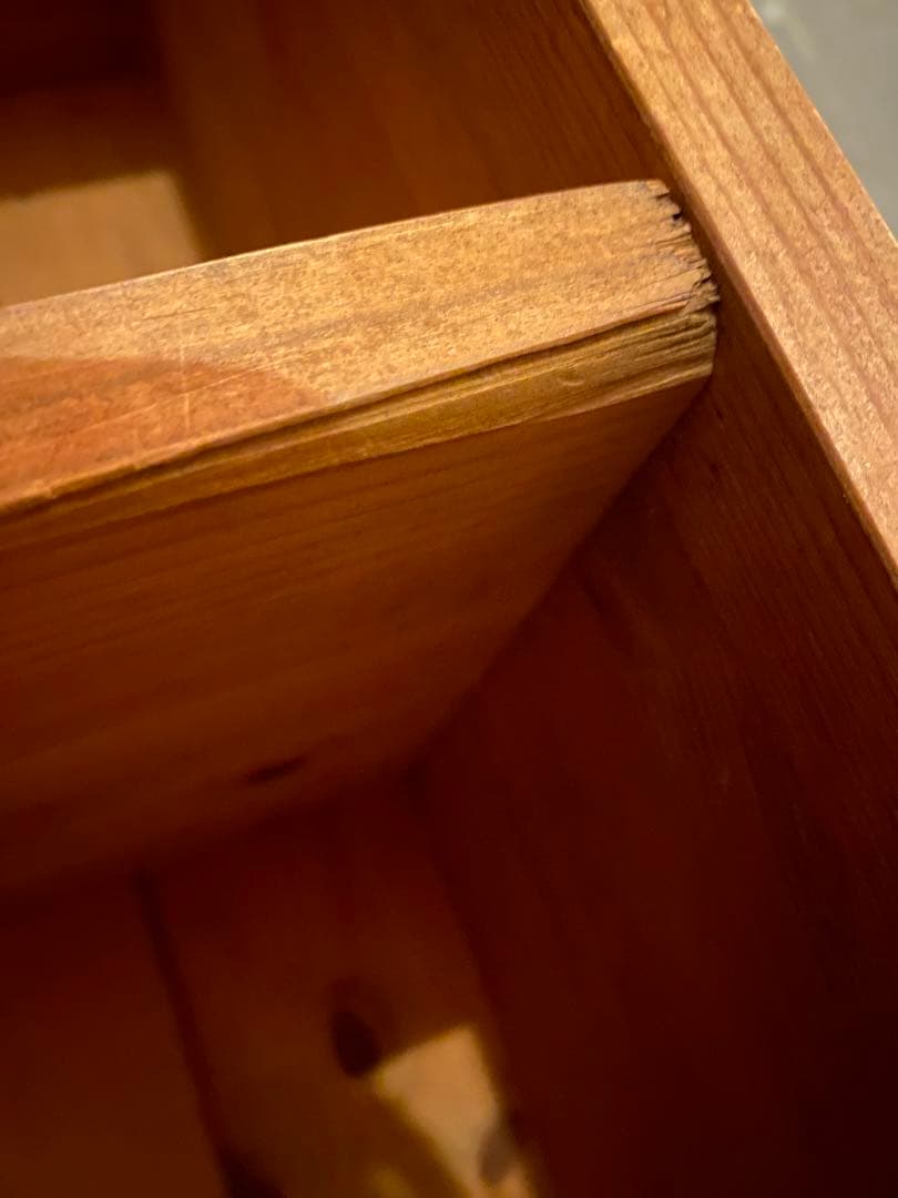 木製4段本棚 ナチュラルウッドカラー