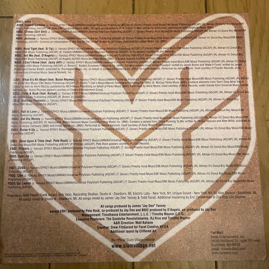 SLUM VILLAGE / FANTASTIC VOL.2 USオリジナル