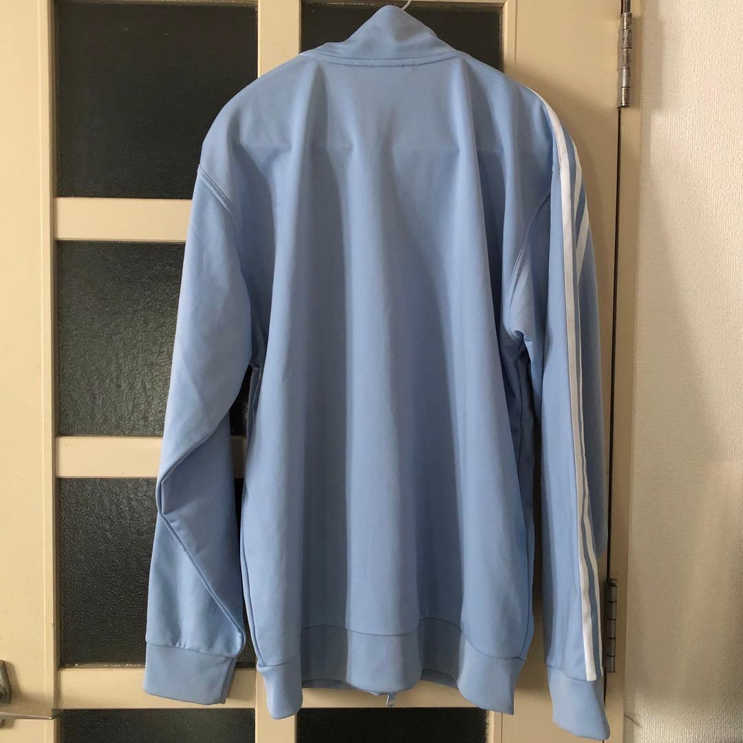 SサイズSNIDELスナイデルadidasトラックジャケットベッケンバウアー水色