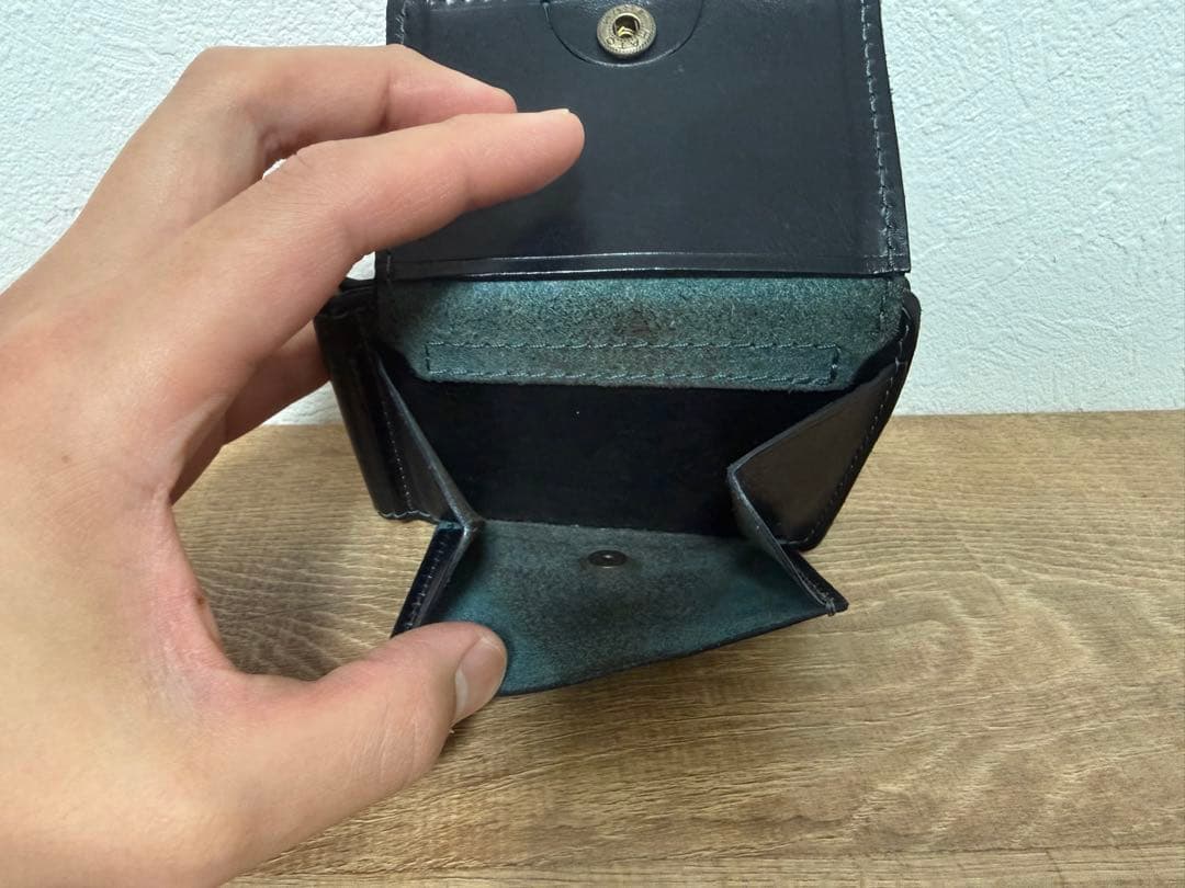 Rotar ローター　二つ折りショートウォレット　マネークリップ