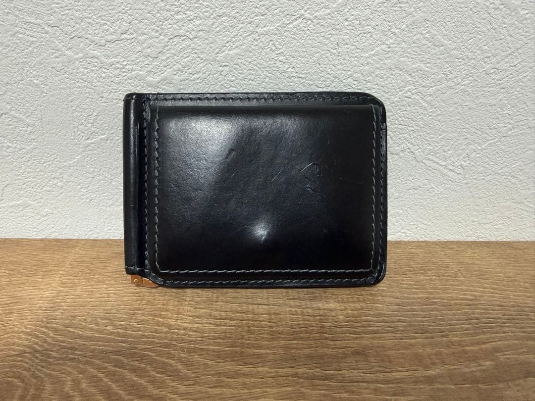 Rotar ローター　二つ折りショートウォレット　マネークリップ