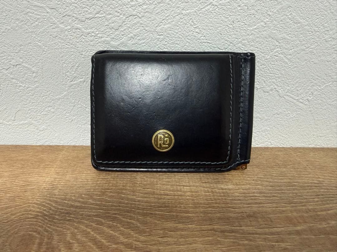 Rotar ローター　二つ折りショートウォレット　マネークリップ